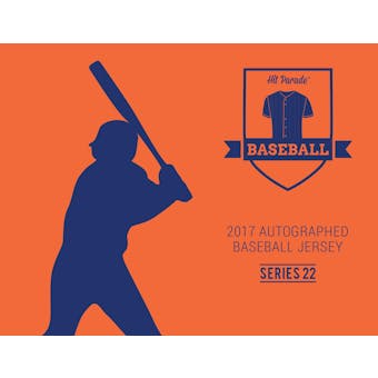 2017 Hit Parade Autographed Baseball Jersey Hobby Box - Series 22 - Kris Bryant & Cal Ripken Jr.!!!!!