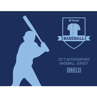 2017 Hit Parade Autographed Baseball Jersey Hobby Box - Series 23 - Mike Trout & Jose Altuve