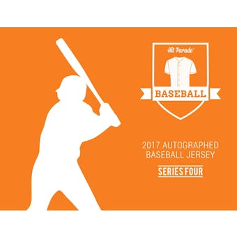 2017 Hit Parade Autographed Baseball Jersey Hobby Box - Series 4 - Derek Jeter & Dustin Pedroia!!!