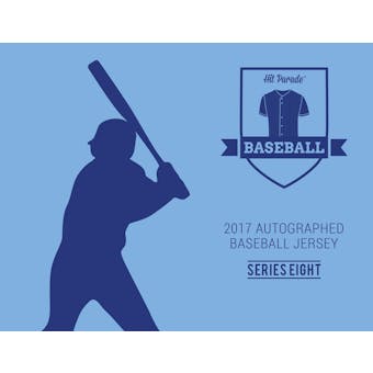 2017 Hit Parade Autographed Baseball Jersey Hobby Box- Series 8 Maddux, Glavine, Smoltz & Mariano River