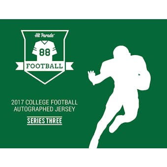 2017 Hit Parade Autographed College Football Jersey Hobby Box - Series #3 Russell Wilson & Tim Tebow!!!!