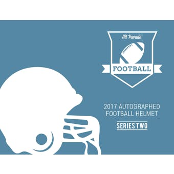 2017 Hit Parade Autographed Full Size Football Helmet Hobby Box - Series 2 - TOM BRADY!!!