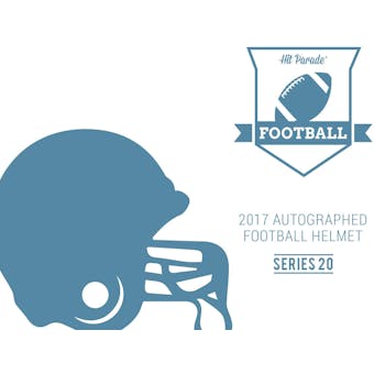 2017 Hit Parade Autographed Full Size Football Helmet Hobby Box - Series 20 - Kurt Warner & Jerry Rice!!!!