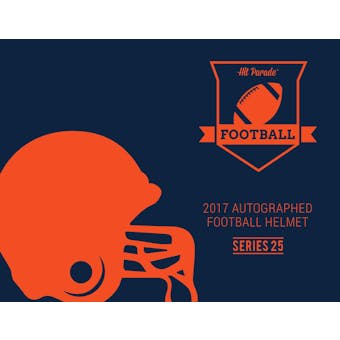 2017 Hit Parade Autographed Full Size Football Helmet Hobby Box - Series 25 - Russell Wilson ICE Helmet!!!