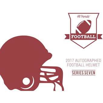 2017 Hit Parade Autographed Full Size Football Helmet - Series 7- Dan Marino & John Elway!!!  (Presell)