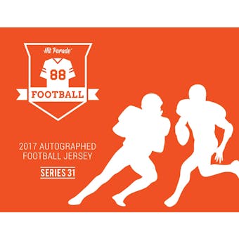 2017 Hit Parade Autographed Football Jersey Hobby Box - Series 31 - Drew Brees & Andrew Luck!!