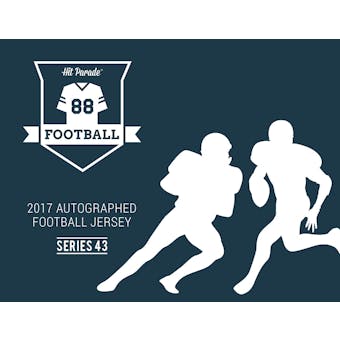 2017 Hit Parade Autographed Football Jersey Hobby Box - Series 43 - Barry Sanders & AJ Green!!!