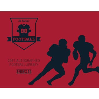 2017 Hit Parade Autographed Football Jersey Hobby Box - Series 45 - Bart Starr & Brett Favre!!!!