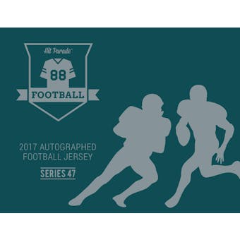 2017 Hit Parade Autographed Football Jersey Hobby Box - Series 47 - Zeke Elliott & Melvin Gordon!!!
