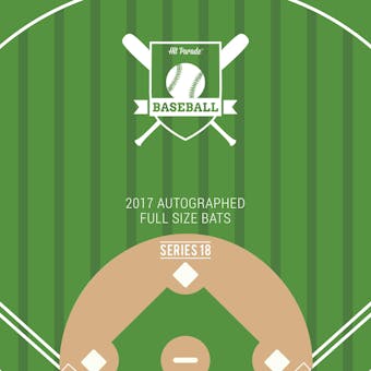 2017 Hit Parade Autographed Baseball Bat Hobby Box - Series 18 - Barry Bonds & Reggie Jackson!!!!