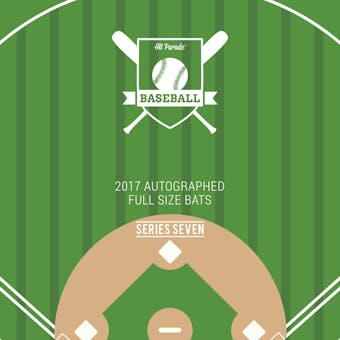 2017 Hit Parade Autographed Baseball Bat Hobby Box - Series 7 - Kris Bryant, Aaron Judge,  & Barry Bond