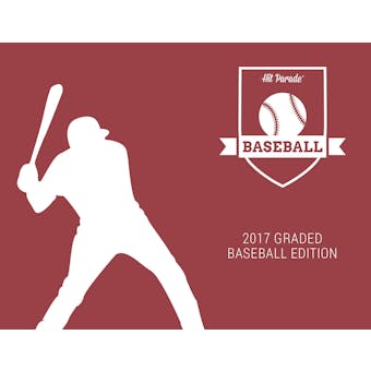 2017 Hit Parade Baseball Graded Card Edition 10-Box Case- 2017 National DACW Live 10 Spot Random Card Break