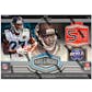 2017 Panini Plates and Patches Football Hobby 12-Box Case