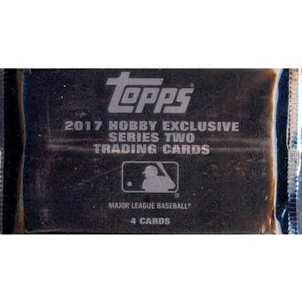 2017 Topps Series 2 Baseball Hobby Exclusive Silver Bonus Pack
