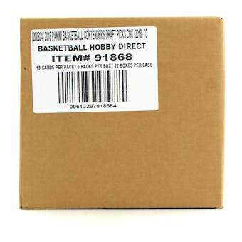 2018/19 Panini Contenders Draft Basketball Hobby 12-Box Case