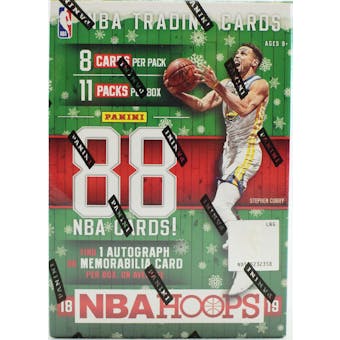 2018/19 Panini Hoops Holiday Basketball 11-Pack Blaster Box