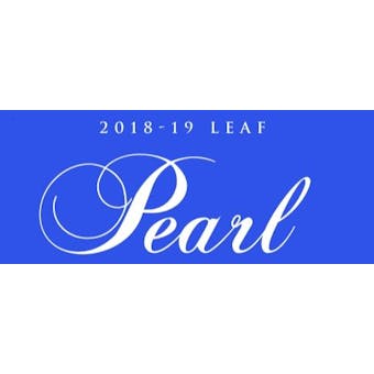 2018/19 Leaf Pearl Multi-Sport Hobby Box
