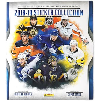 2018/19 Panini NHL Hockey Sticker Album (Lot of 200)