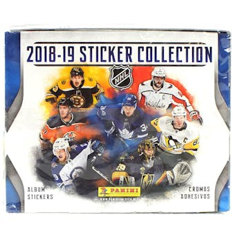 2018/19 Panini NHL Hockey Sticker Box