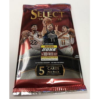 2018/19 Panini Select Basketball Hobby Pack