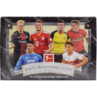2018/19 Topps Bundesliga Museum Collection Soccer Hobby Box