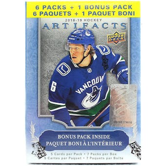 2018/19 Upper Deck Artifacts Hockey 7-Pack Box