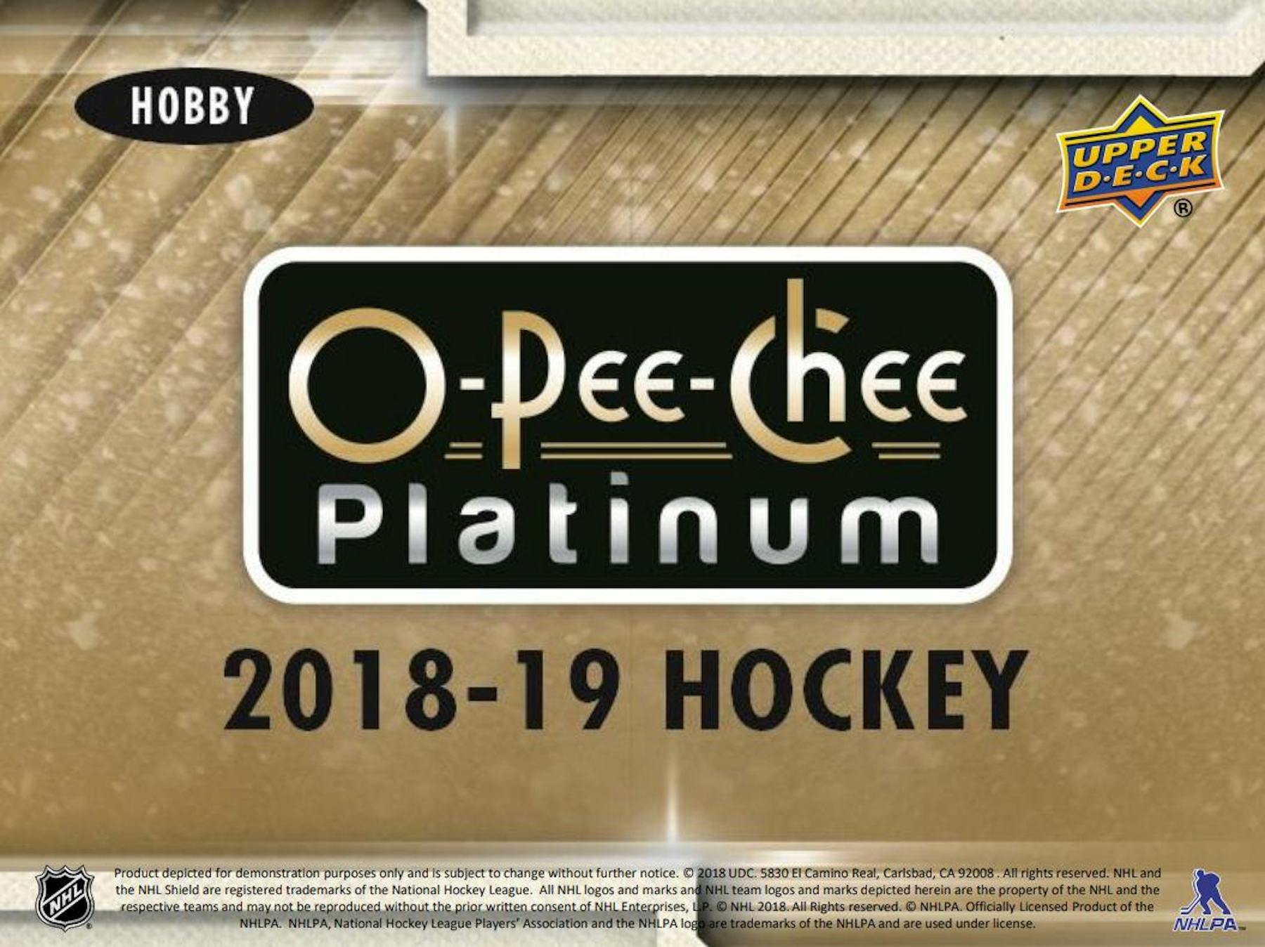 2018/19 Upper Deck OPeeChee Platinum Hockey Hobby Box DA Card World 2018/19 Upper Deck OPeeChee Platinum Hockey Hobby Box DA Card World