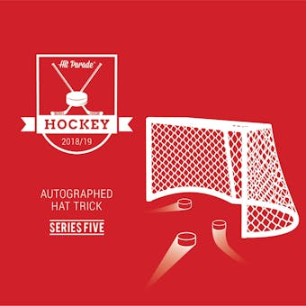 2018/19 Hit Parade Autographed HAT TRICK Hockey Hobby Box - Series 5  Kane, Laine, Orr & Yzerman!!