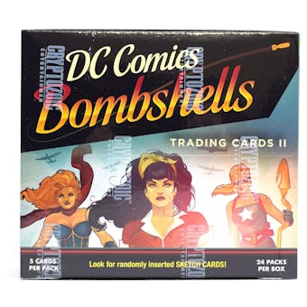 DC Comics Bombshells Trading Cards II Box (Cryptozoic 2018)