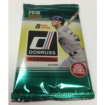 2018 Panini Donruss Baseball Hobby Pack