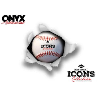2019 Onyx Icons Collection Baseball Hobby 3-Box Case