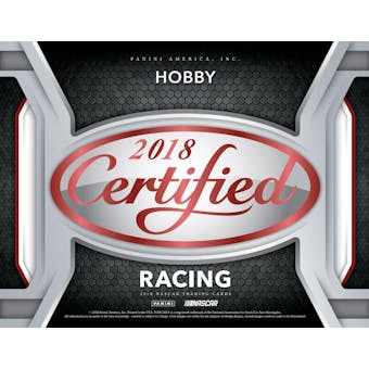 2018 Panini Certified Racing Hobby Pack