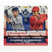 2018 Panini Chronicles Baseball Hobby Box