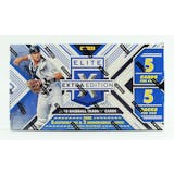 2018 Panini Elite Extra Edition Baseball Hobby Box
