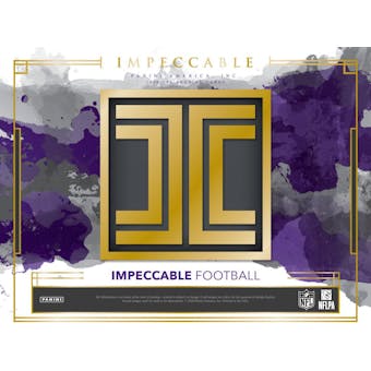 2018 Panini Impeccable Football 3-Box Case- DACW Live 24 Spot Random Card Break #1