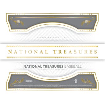 2018 Panini National Treasures Baseball 4-Box Case- DACW Live 30 Pick Your Team Break #2