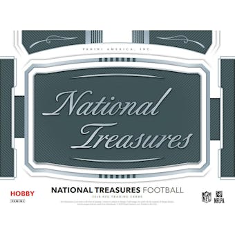 2018 Panini National Treasures Football 4-Box Case- DACW Live 32 Spot Pick Your Team Break #1