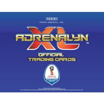 2018 Panini FIFA World Cup Adrenalyn XL 12-Box Case
