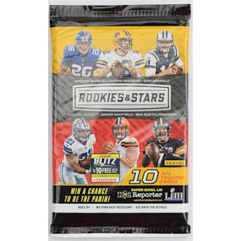 2018 Panini Rookies & Stars Football Retail Pack (Lot of 24 = 1 Box)