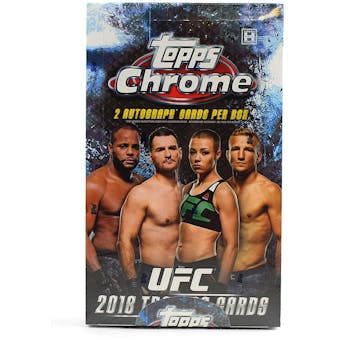 2018 Topps Chrome UFC Hobby Box