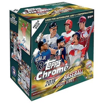 2018 Topps Chrome Update Baseball Mega Box