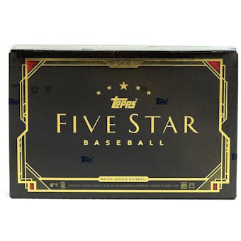 2018 Topps Five Star Baseball Hobby Box