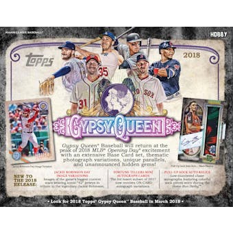 2018 Topps Gypsy Queen Baseball Hobby Pack