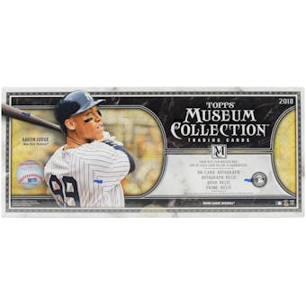 2018 Topps Museum Collection Baseball Hobby Box