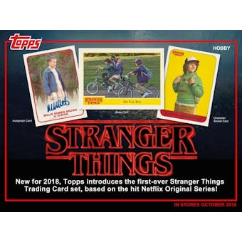 Stranger Things Trading Cards Hobby Pack (Topps 2018)