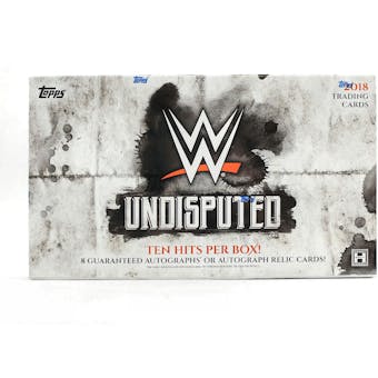 2018 Topps WWE Undisputed Wrestling Hobby Box