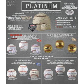 2018 TriStar Hidden Treasures Platinum Baseball Hobby Box