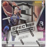 2018/19 Panini Spectra Basketball Hobby Box
