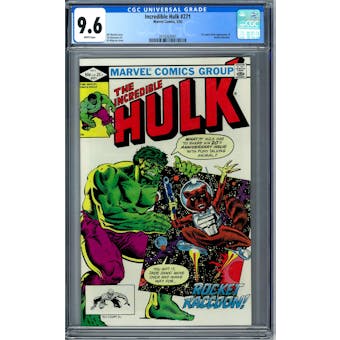 Incredible Hulk #271 CGC 9.6 (W) *2018362001*