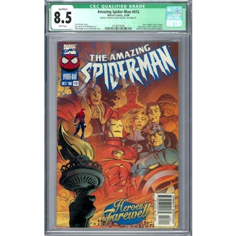 Amazing Spider-Man #416 CGC 8.5 (W) Qualified *2018616009*